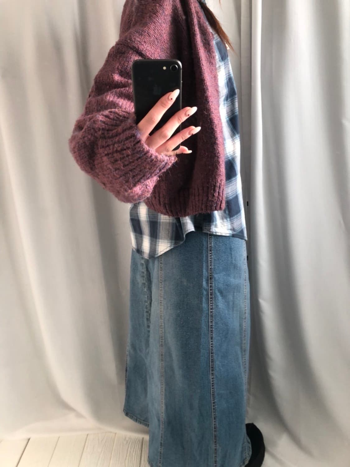 290. Men's navy Shirt 상품이미지5