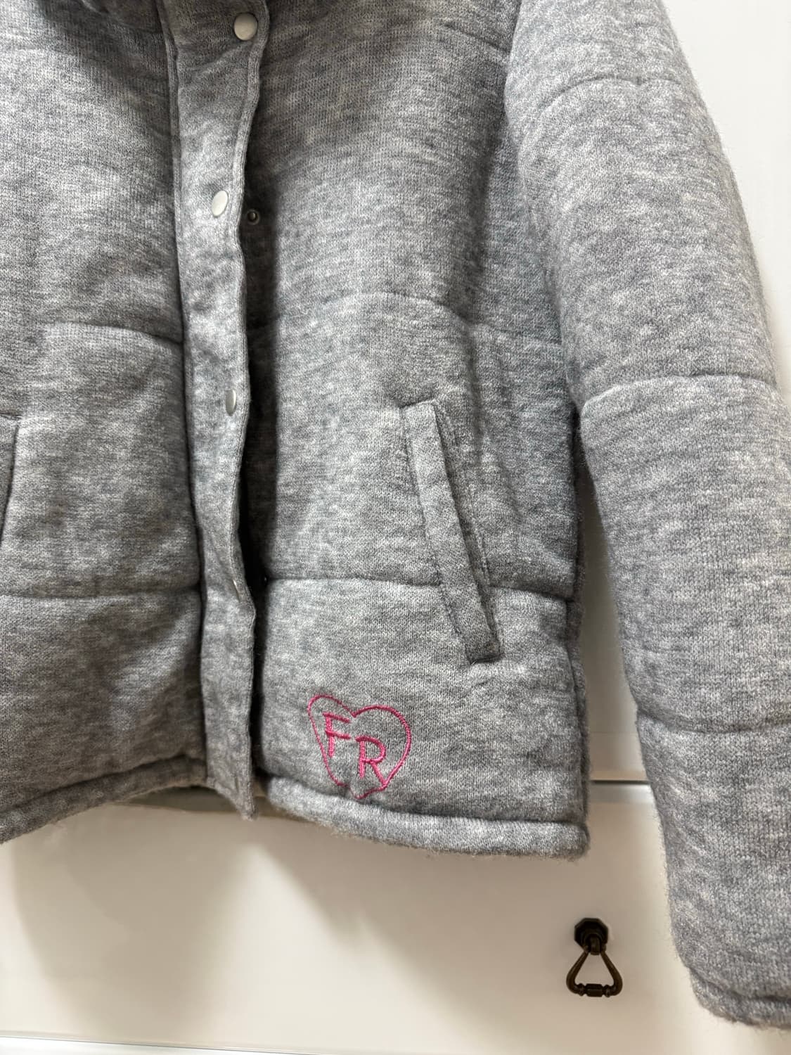 카라하나 빈티지 그레이 패딩 모리걸 갸루 니혼진 카메 빈티지 모리노가토 상품이미지2