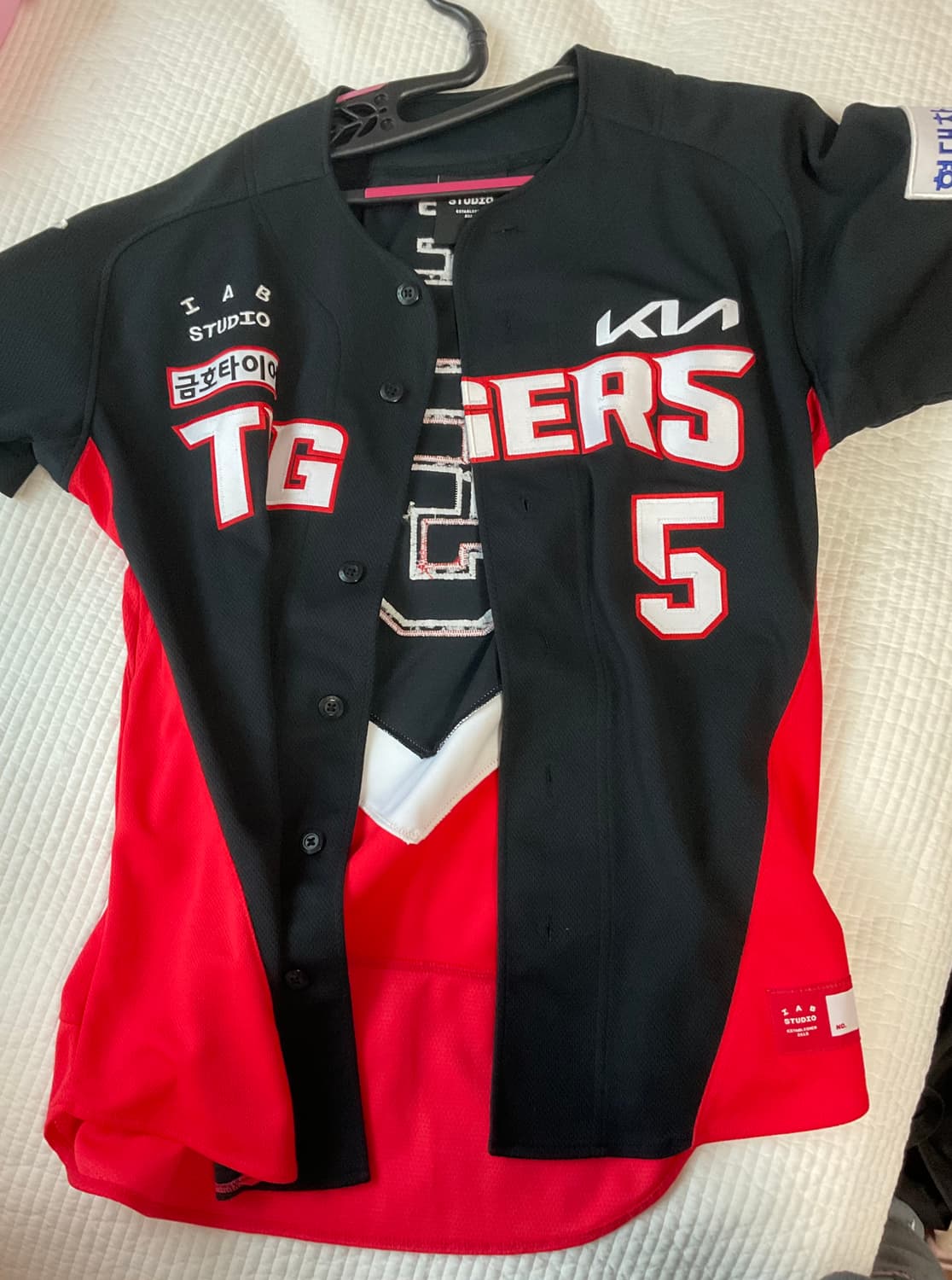 급처) 기아 김도영 유니폼 기아 어센틱 원정 유니폼 90 상품이미지1