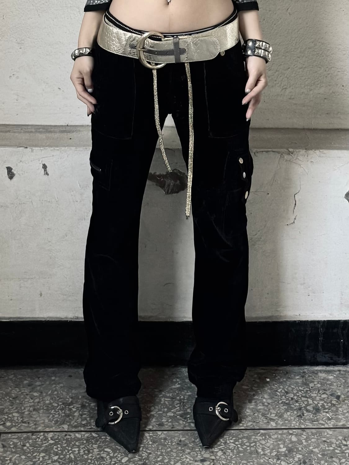 Velvet pants 상품이미지1