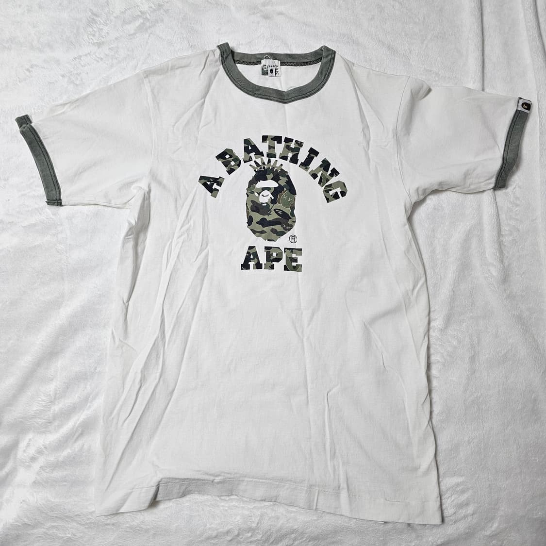 베이프 카우스 링거티 반팔티셔츠 m 상품이미지1