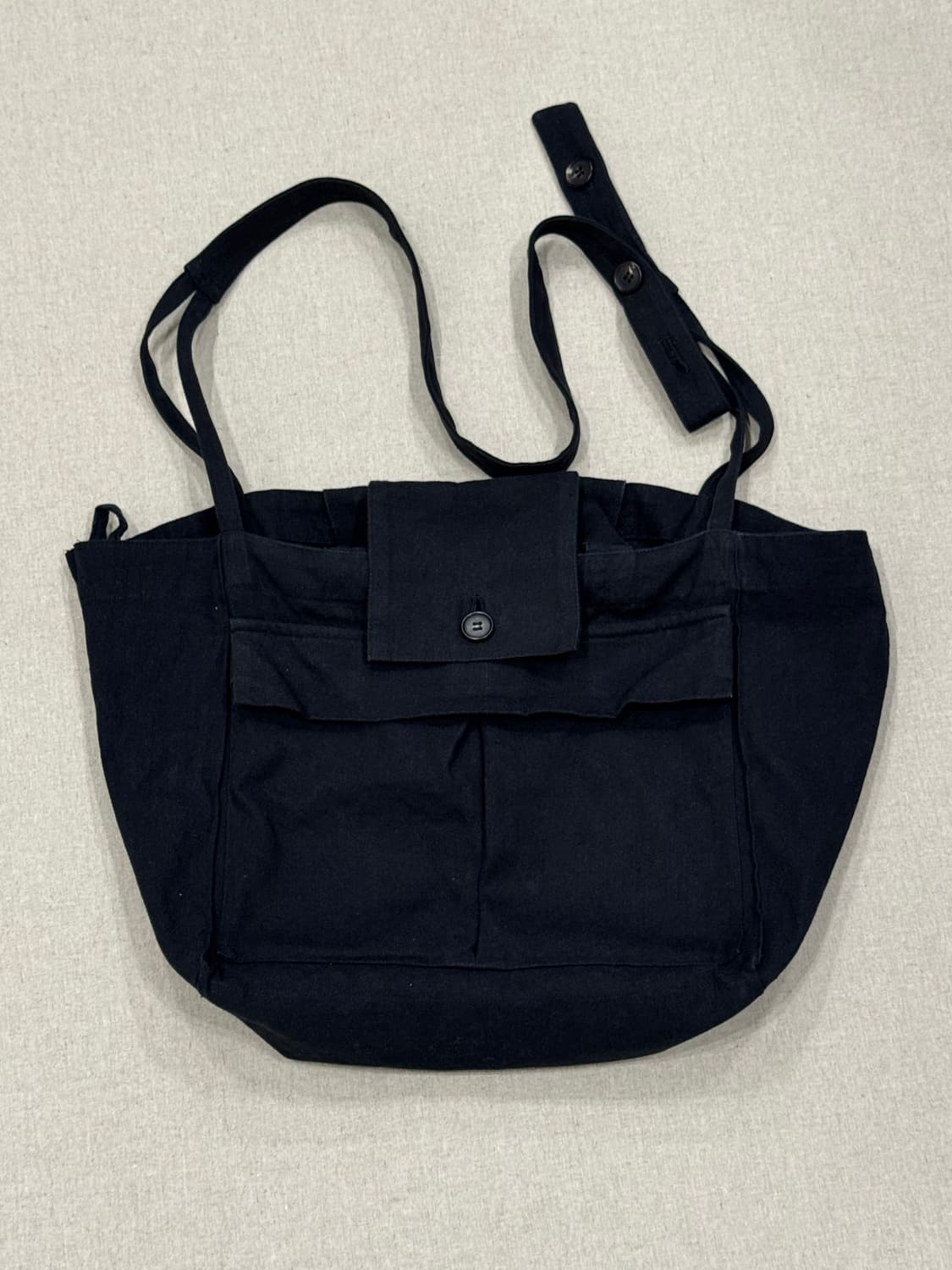 얀얀 반 에쉐 오프로젝트 린넨 멀티 포켓 숄더백 상품이미지2