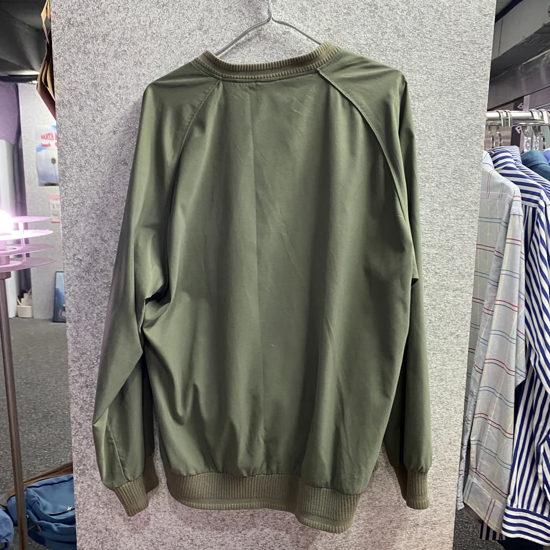 나이키 올드스쿨 스우시 카키 웜업 B4656 상품이미지4