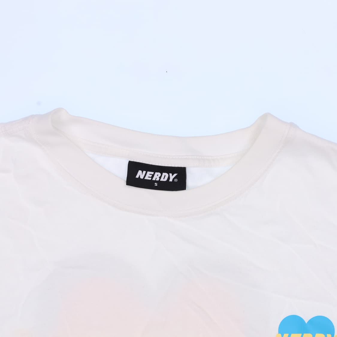 S 널디 백로고 반팔 티셔츠 0407M 상품이미지3