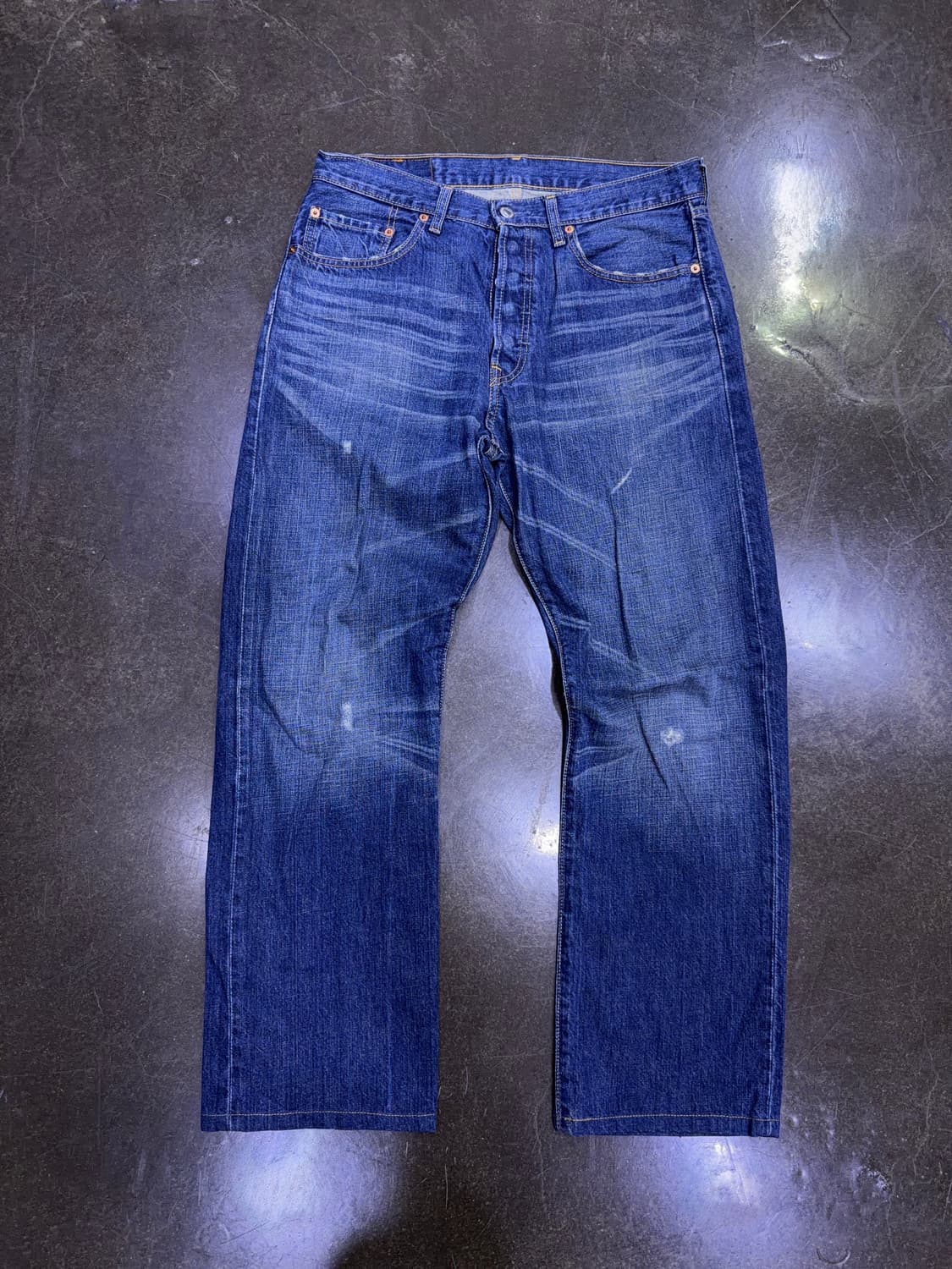 리바이스 501 레귤러핏 00's 빈티지 워싱 데님팬츠 32 상품이미지1