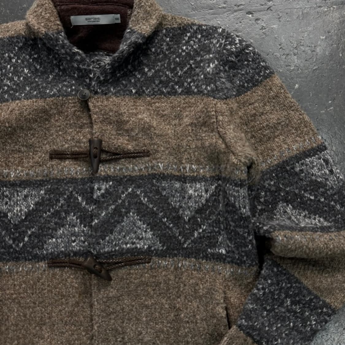 100 시리즈 에스닉 패턴 가디건 상품이미지2