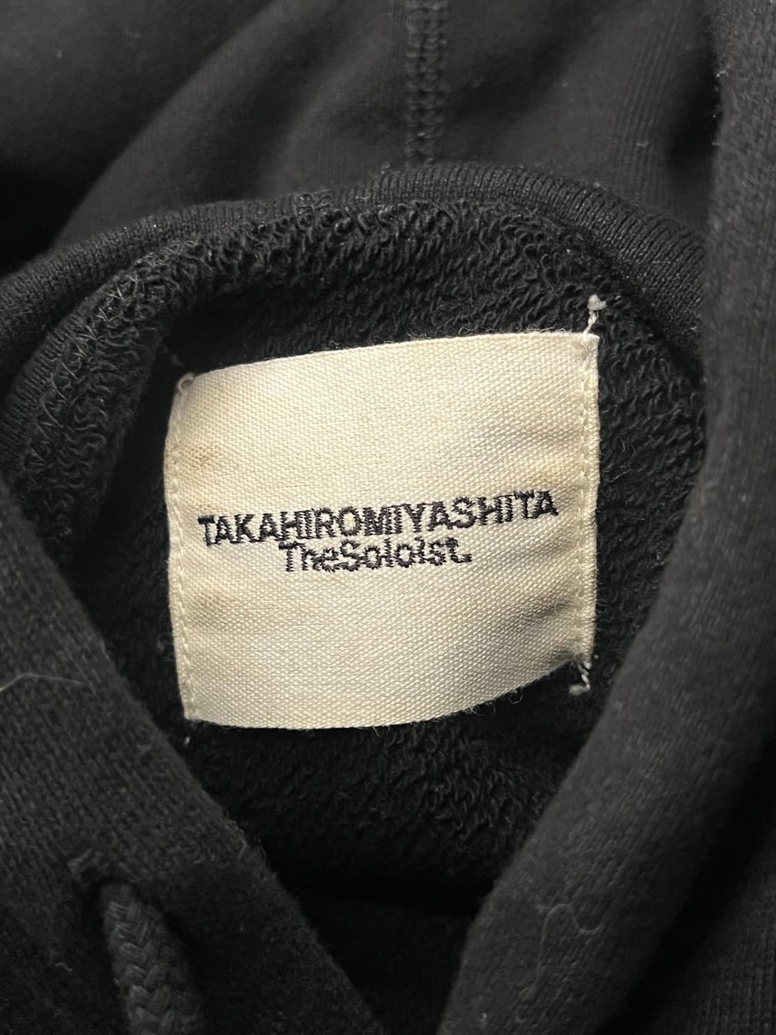 Soloist 솔로이스트 블루 프린팅 후드티 상품이미지3