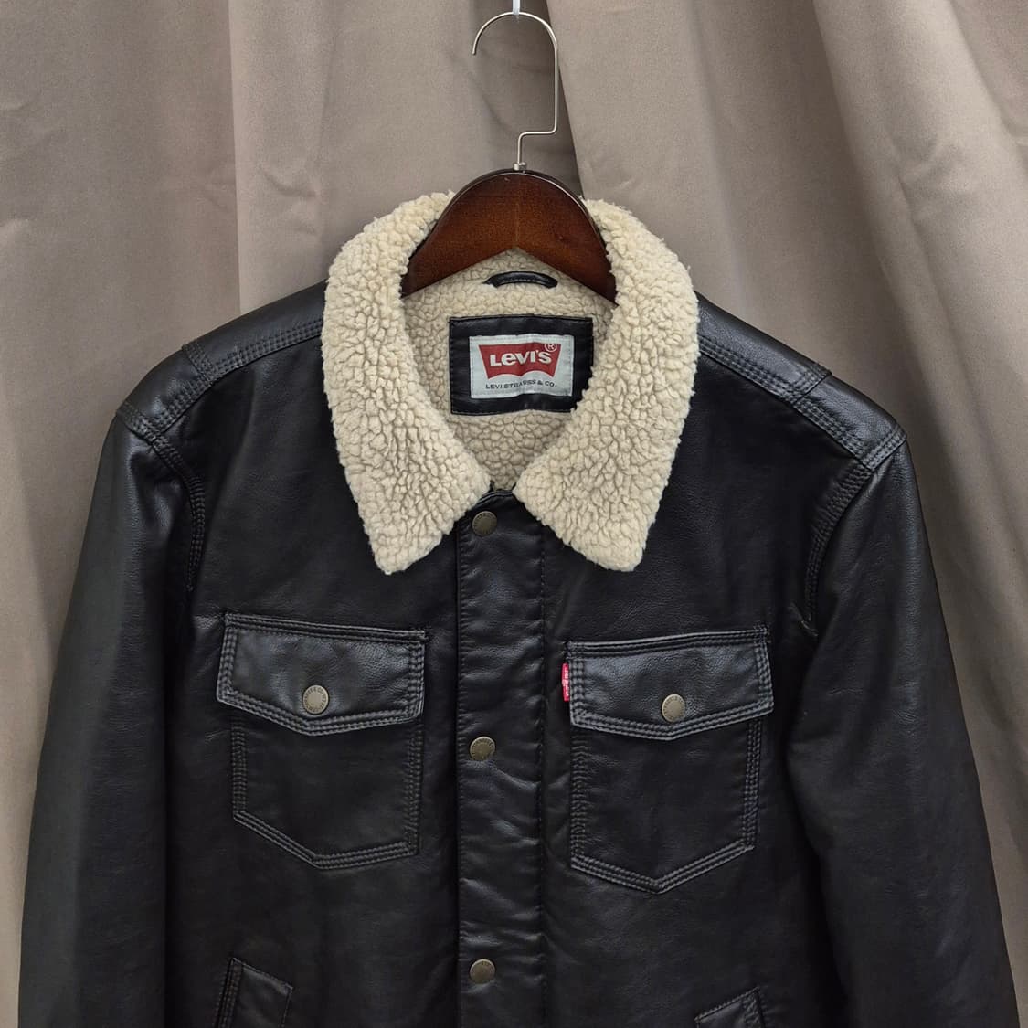 리바이스 쉐르파 레더 자켓 L 상품이미지2