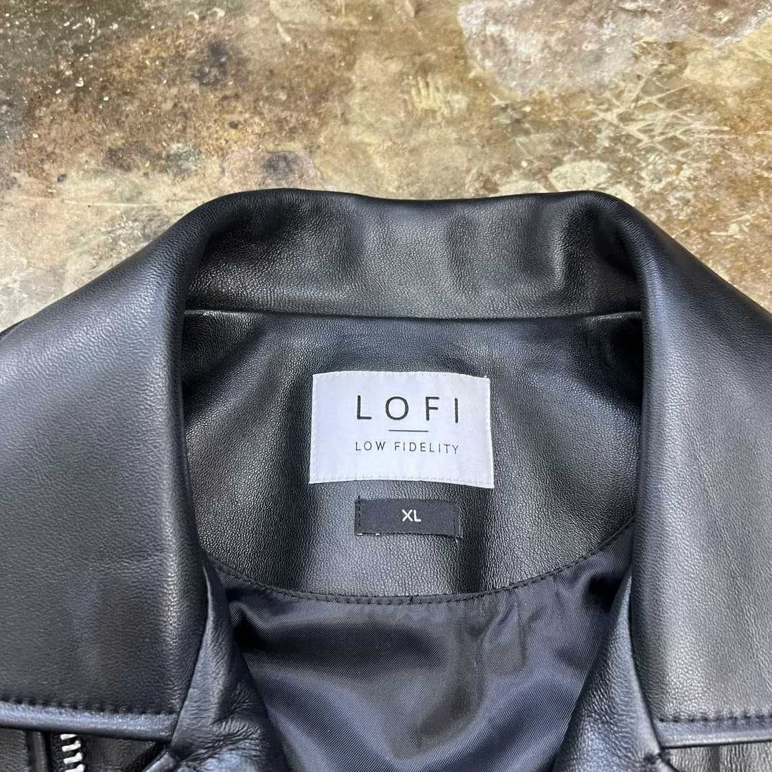 XL) 로파이 램스킨 양가죽 라이더 자켓 가죽자켓 상품이미지3