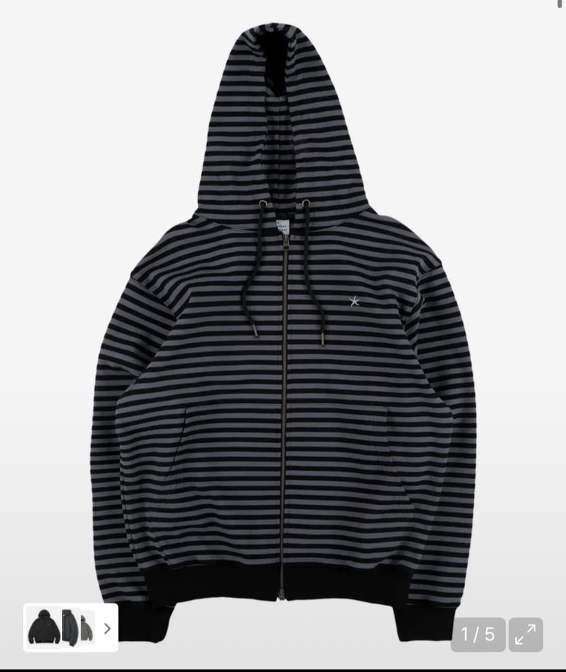 더콜디스트모먼트 후드집업  상품이미지1