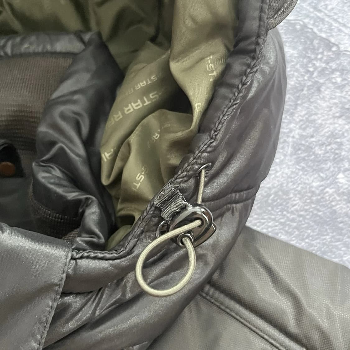 지스타 로우 휘슬러 후디드 봄버 패딩 상품이미지4