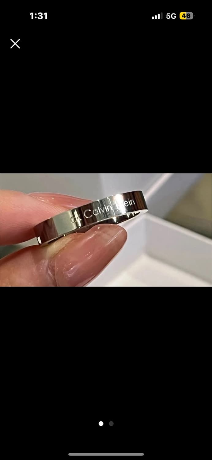 캘빈클라인 반지 새거  상품이미지1