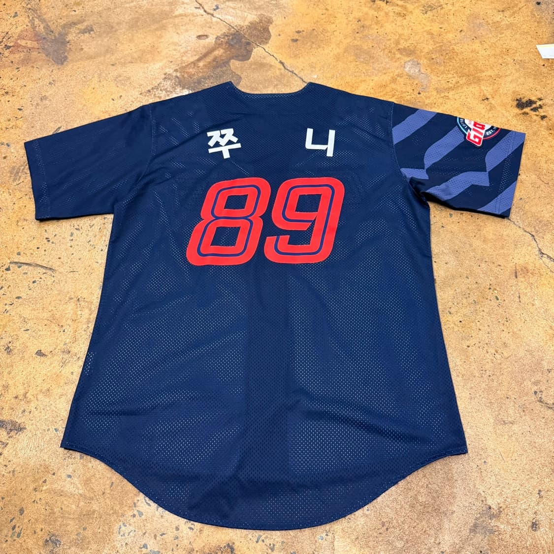 [ XL,105 ] 롯데 자이언츠 반팔 유니폼 b10 상품이미지3