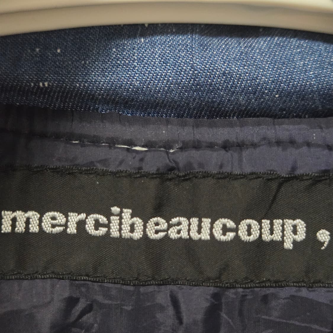 메르시보꾸 데님 점퍼 / 여성 점퍼/ 여성 데님 상품이미지2