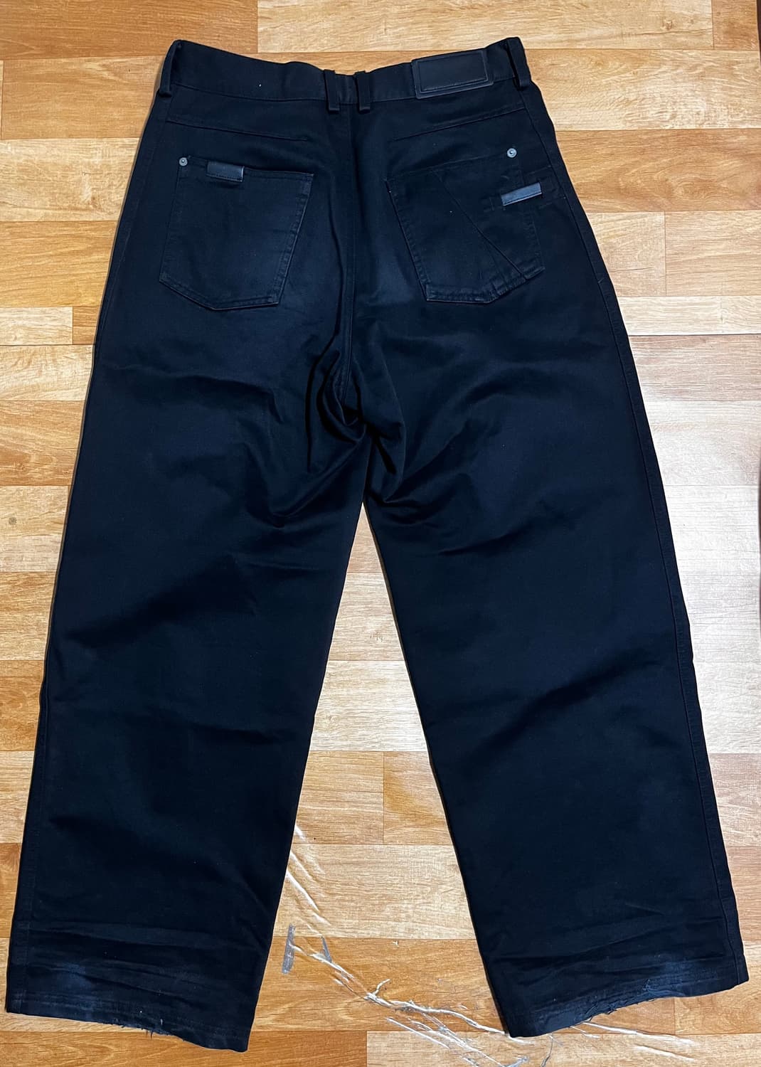 S size) xlim ep7 시놉시스 01 트라우저 black 상품이미지2