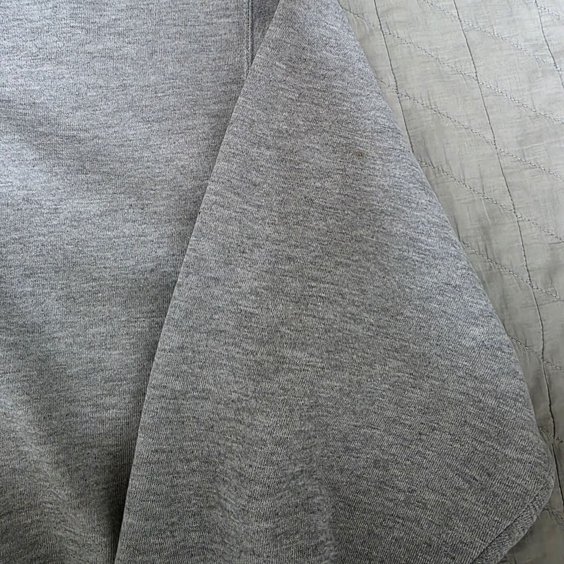 [XL] 90s 빈티지 러셀 애슬레틱 후드집업 그레이 ver. 스테인2 상품이미지4