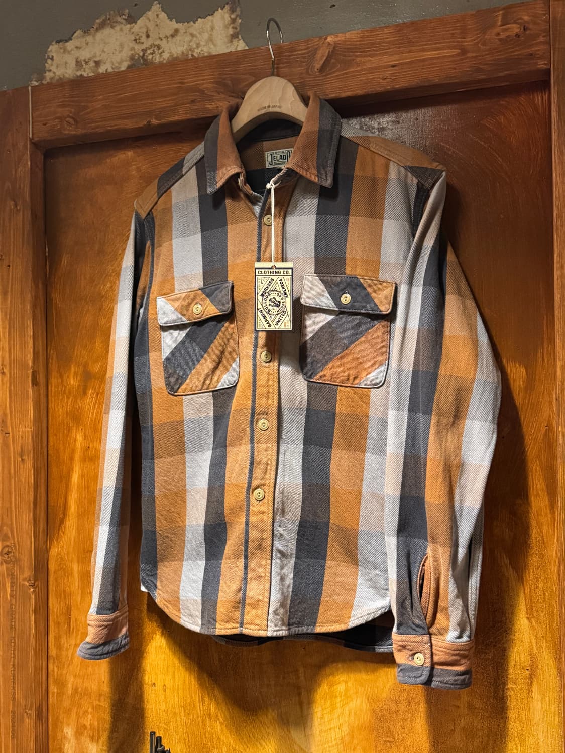 제라도 코튼플란넬 체크셔츠 (16) 상품이미지2