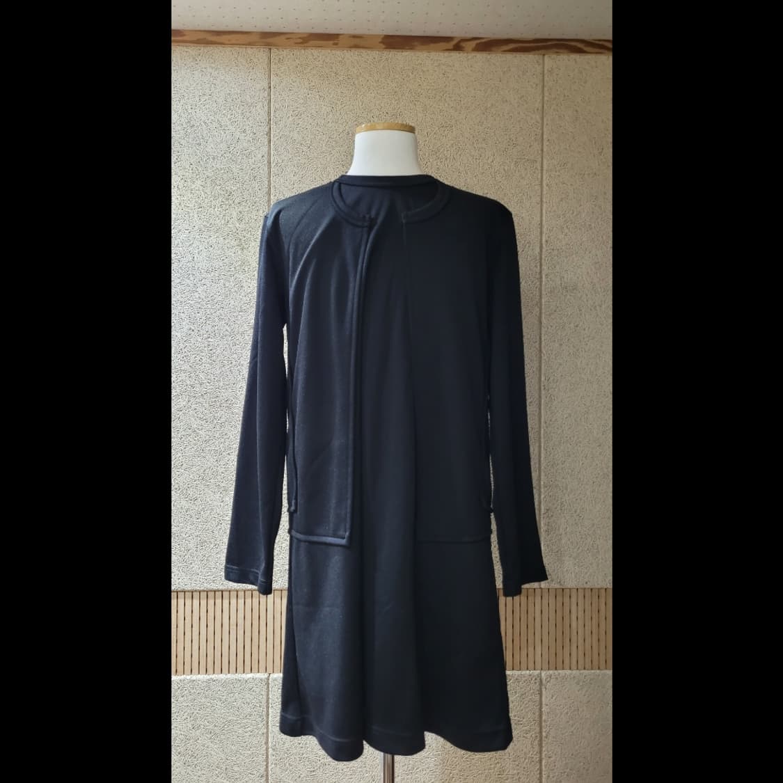 꼼데가르송 옴므플러스 이중 카라 롱슬리브 상품이미지1