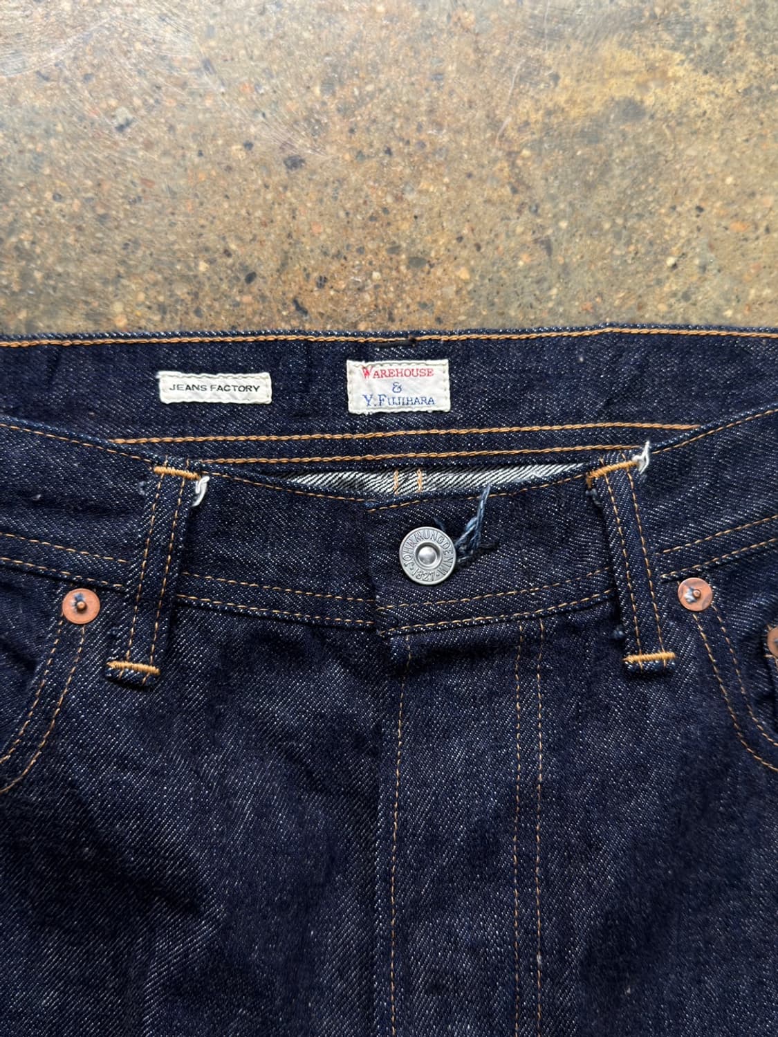 WAREHOUSE X BER BER JIN DENIM PANTS 상품이미지3