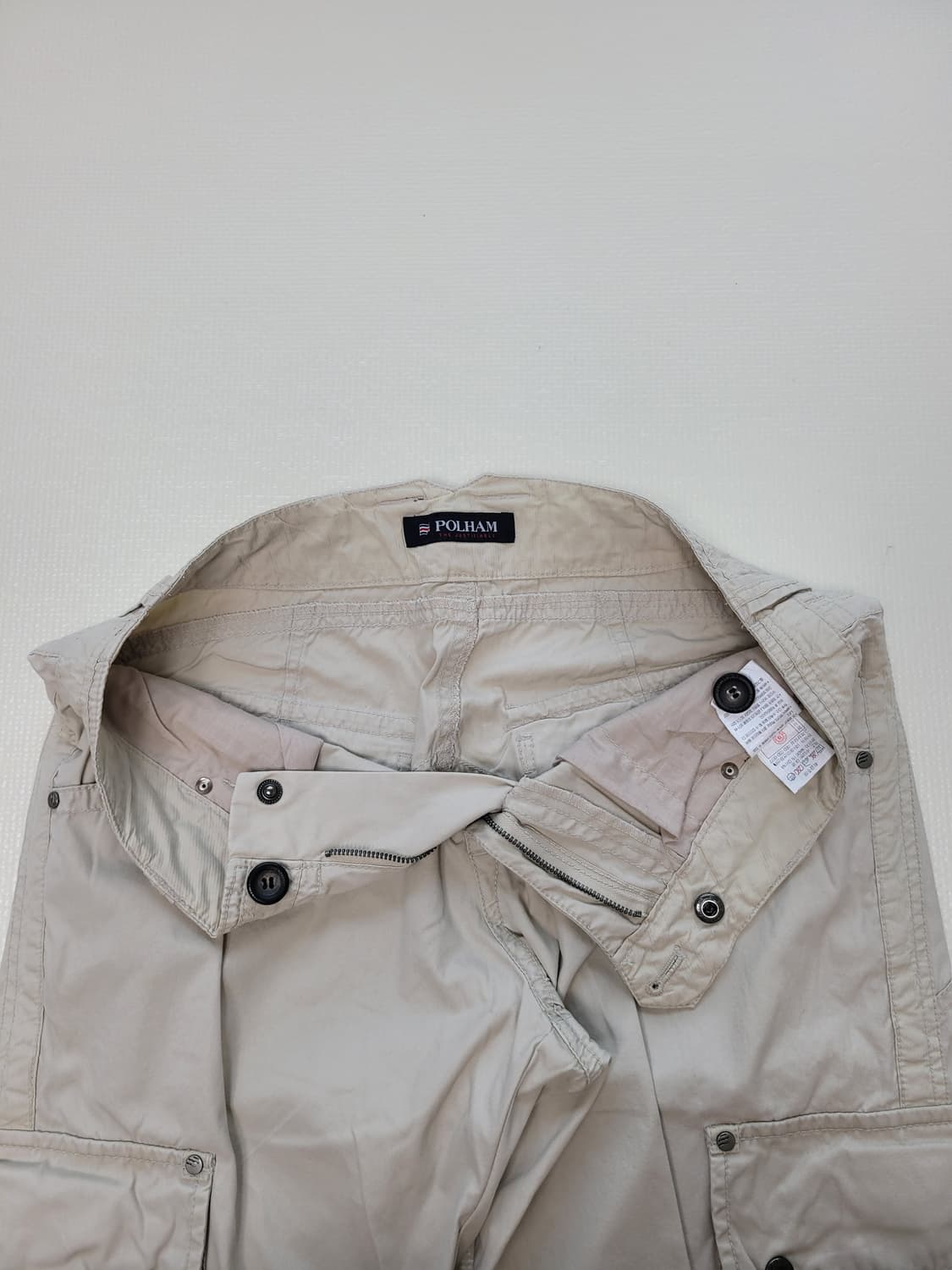 폴햄 POLHAM 남자 카고 바지 32 베이지 상품이미지5