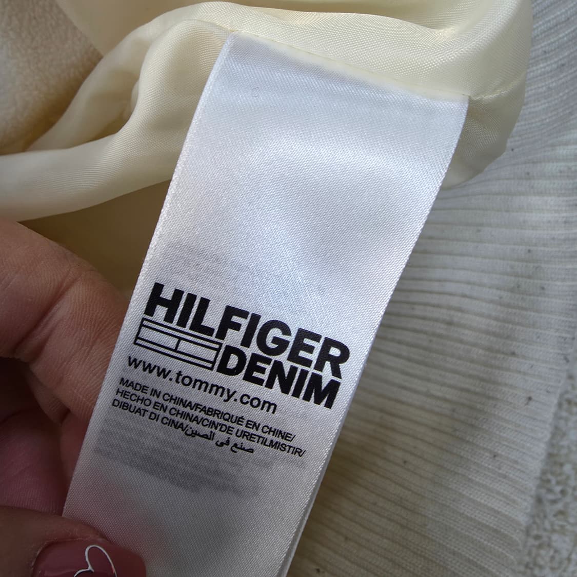 [XS] 타미힐피거 여성 퀄팅 경량 패딩 점퍼 1215J1 상품이미지5