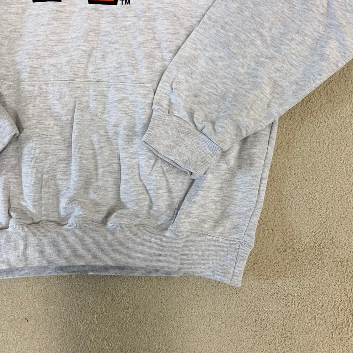 듀테로 W 타이거 후드티셔츠(L/멜란지그레이) 후드셋업, 후디세트 상품이미지2