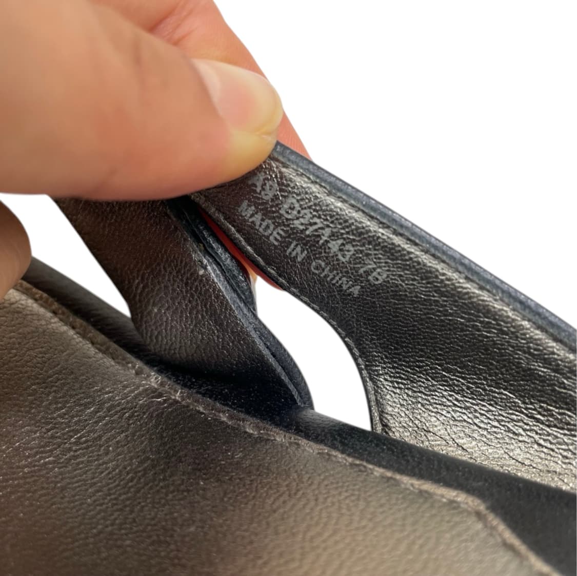 콜한 Colehaan 블랙 페이턴트 레더 키튼힐 쪼리 샌들 7B(240) 상품이미지6