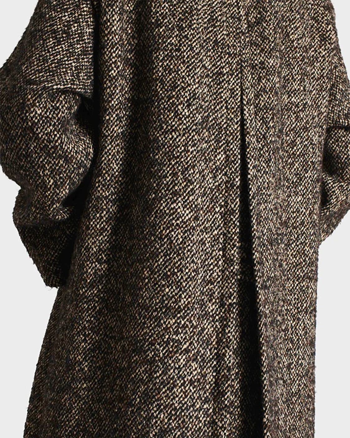 25fw 허즈밴드파리 husbands paris 헤링본 트위드 코트 상품이미지3