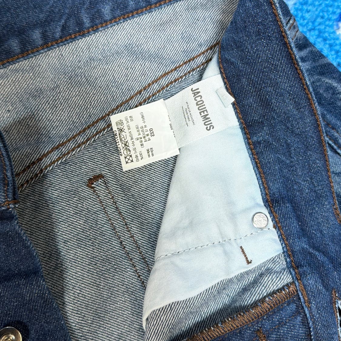 자크뮈스 페이즐리 데님팬츠 상품이미지7