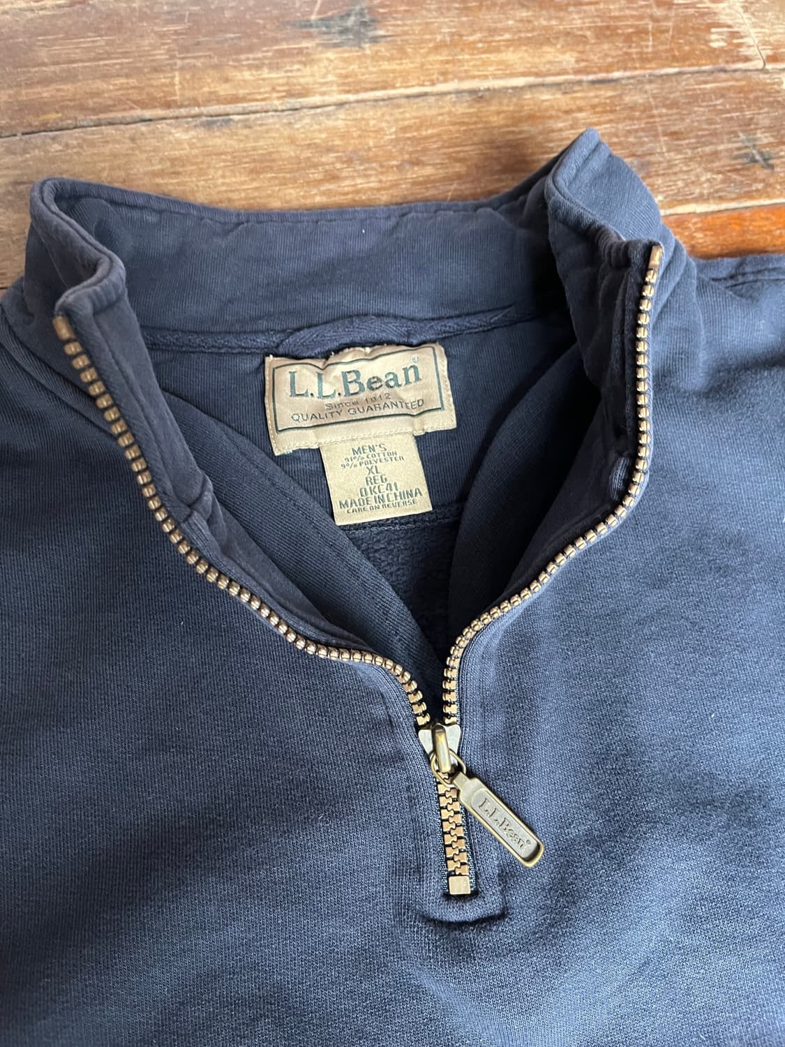 엘엘빈 반집업 맨투맨 상품이미지3