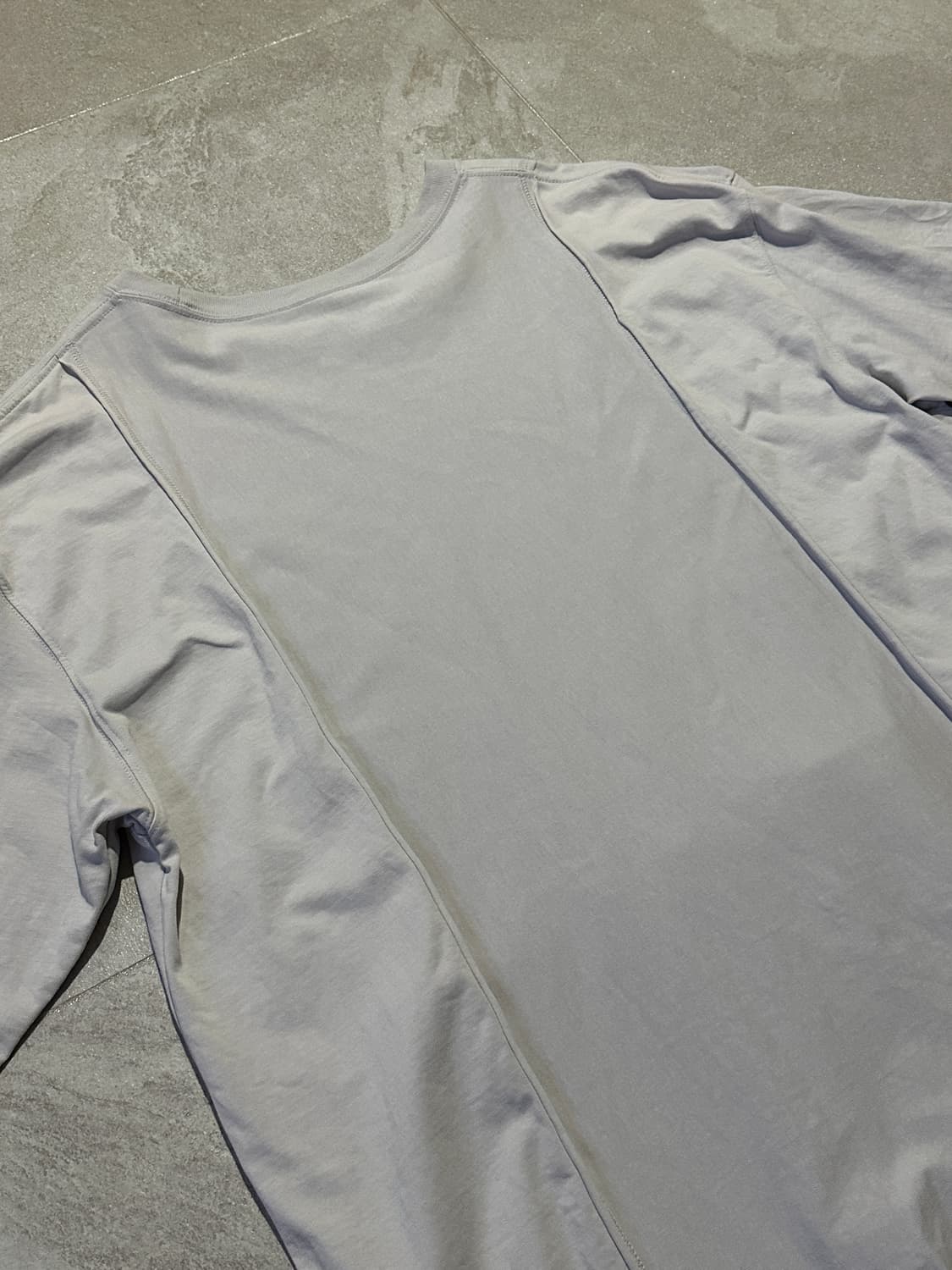 유스 반팔 티셔츠 그레이 L 상품이미지6