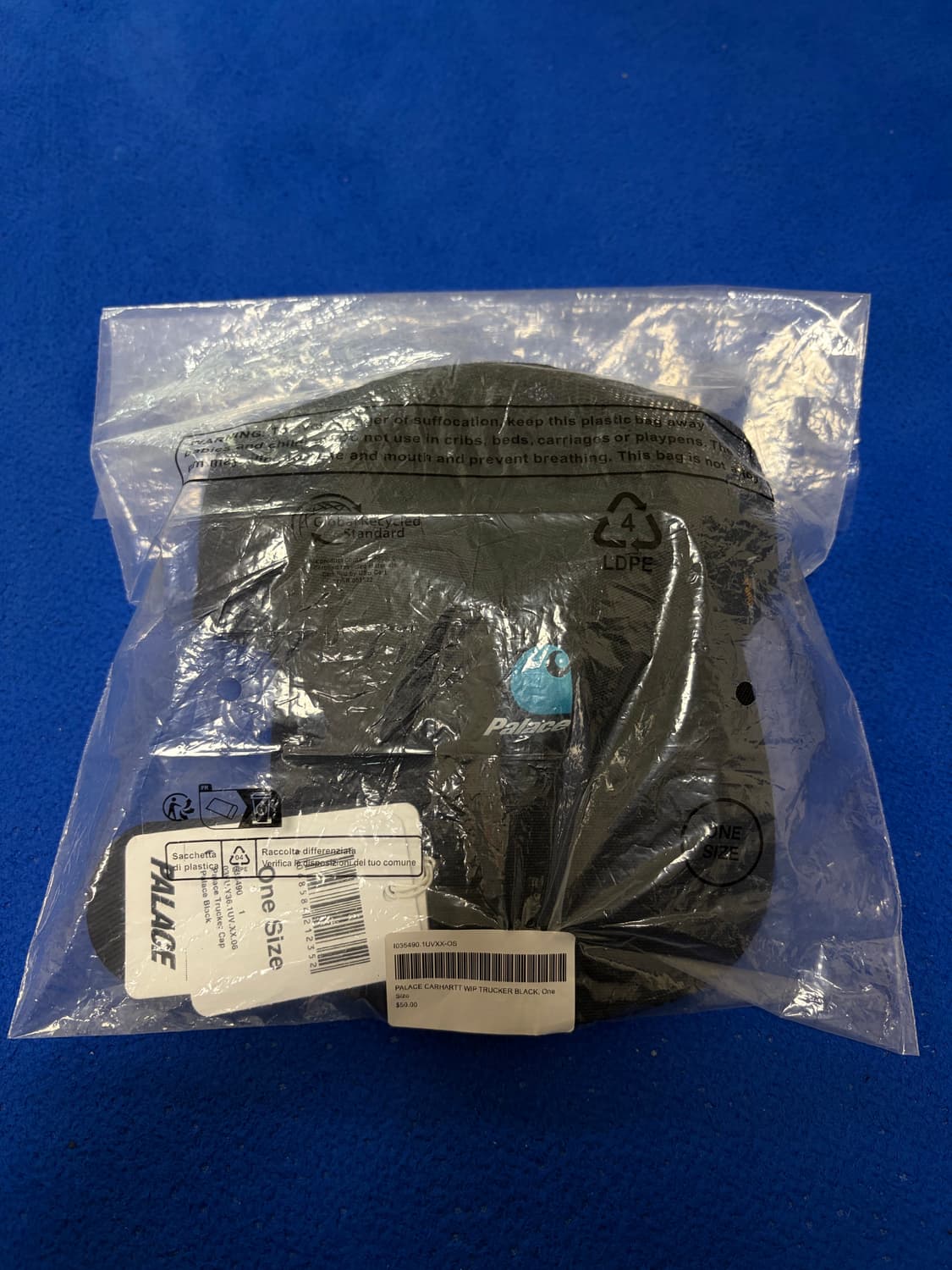 칼하트 x 팔라스 캡 블랙 상품이미지3