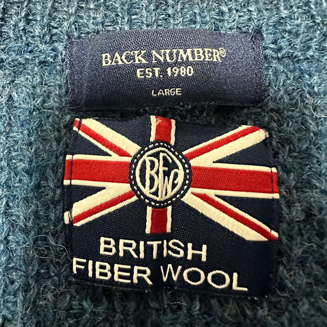 BACK NUMBER japan knit sweater 상품이미지3