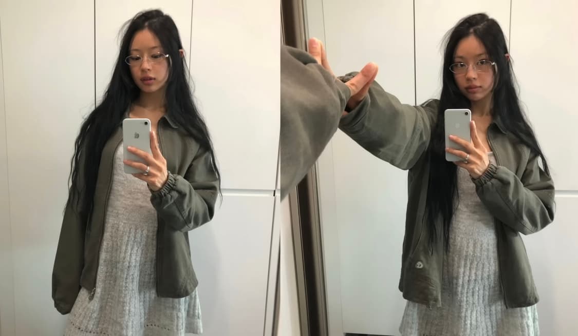 코이세이오 라운드카라 스티치 자켓 코코아 상품이미지2