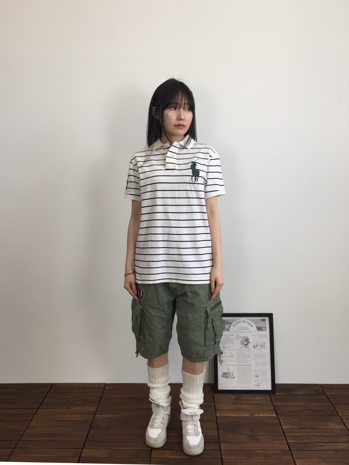 Polo Ralph Lauren Stripe Big Pony Polo 상품이미지1