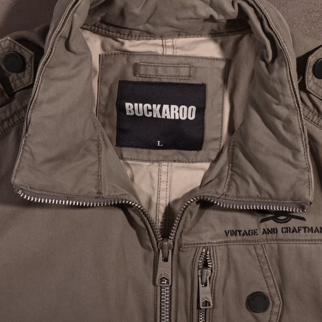 버카루 밀리터리 자켓 C501 상품이미지3