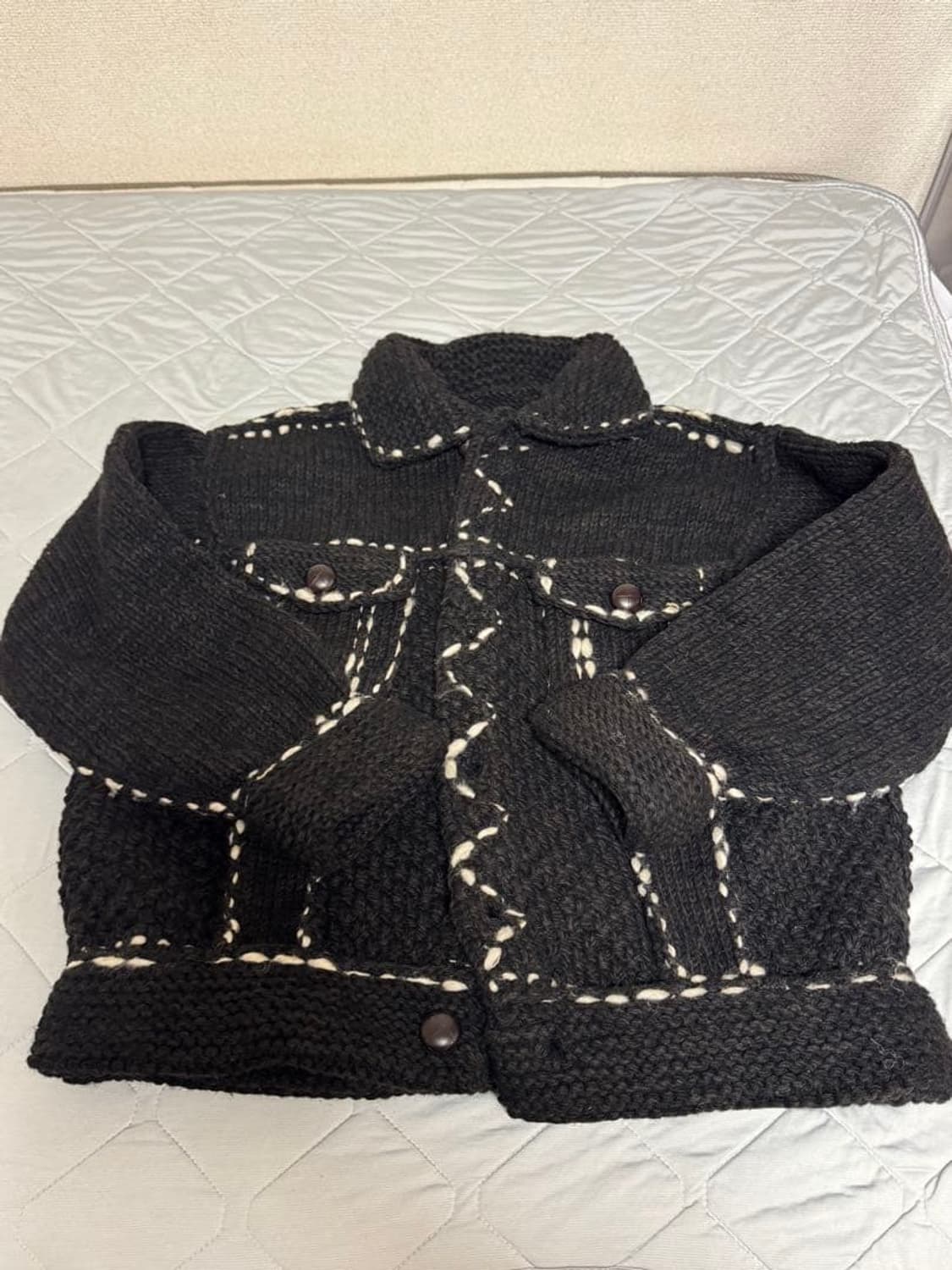 캐피탈 Wool Hand Knit Cowichan G Jean 상품이미지2