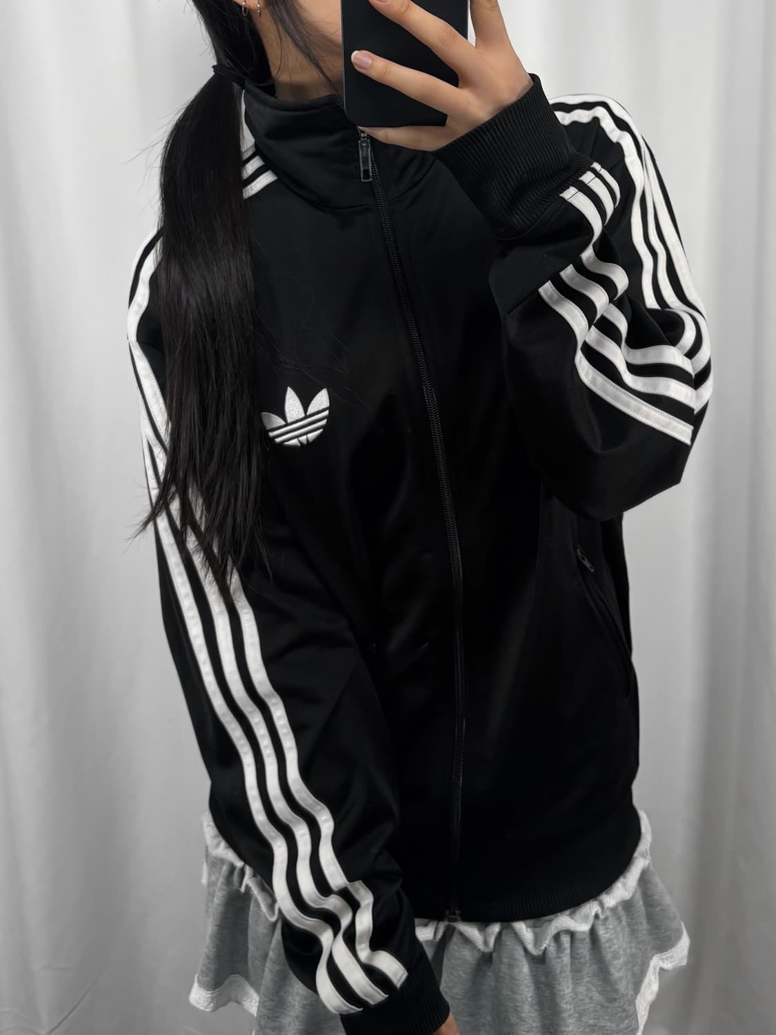 아디다스 블랙 파이어버드 트랙탑 져지 상품이미지1