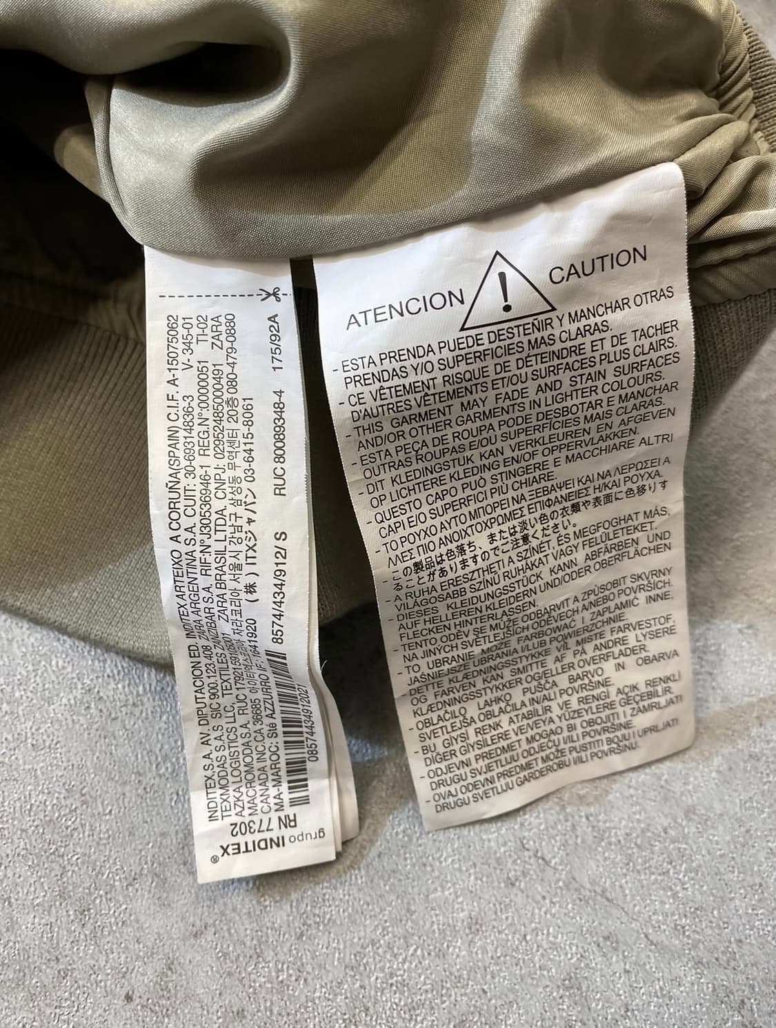 자라 스웨이드 자켓 상품이미지5