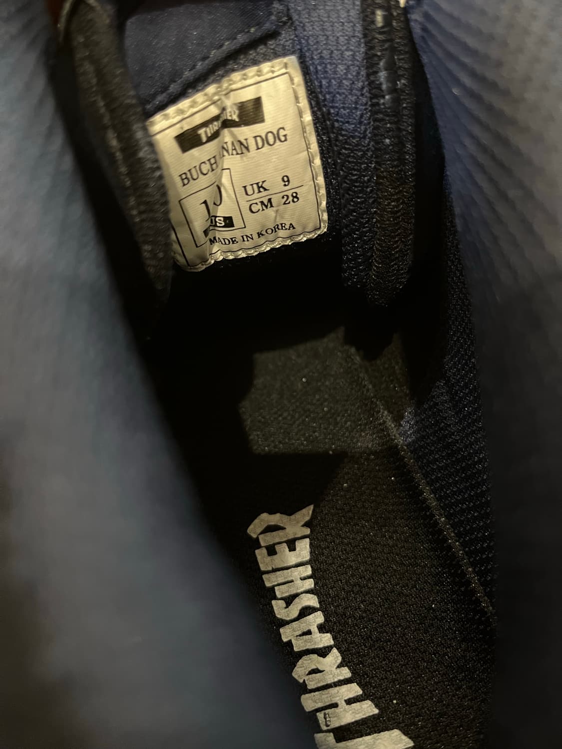 빈티지 90s 트레셔 스케이트보드화 네이비 상품이미지6