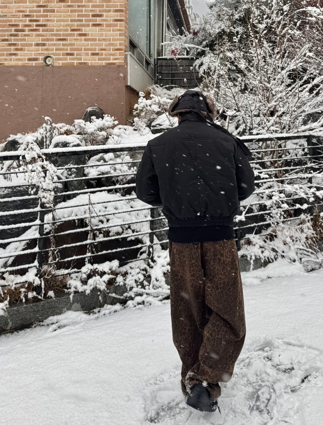 레오파드 팬츠 상품이미지4