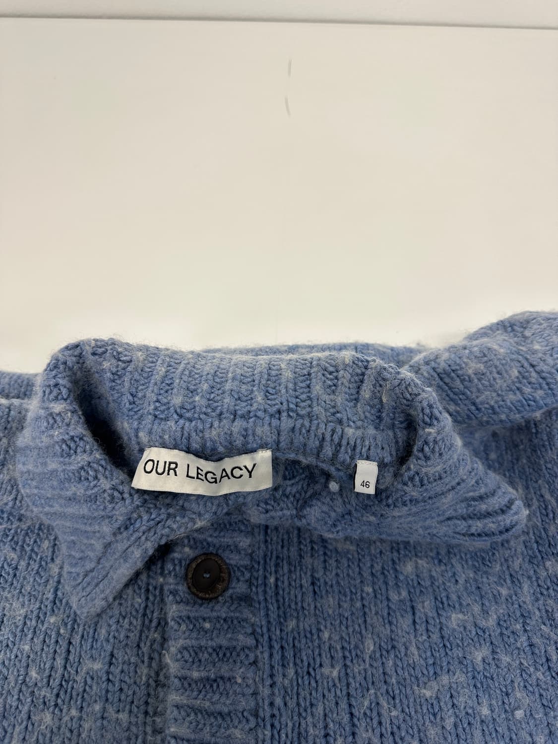 아워레가시 빅 가디건 펑키 아크릴블루(46) 상품이미지4