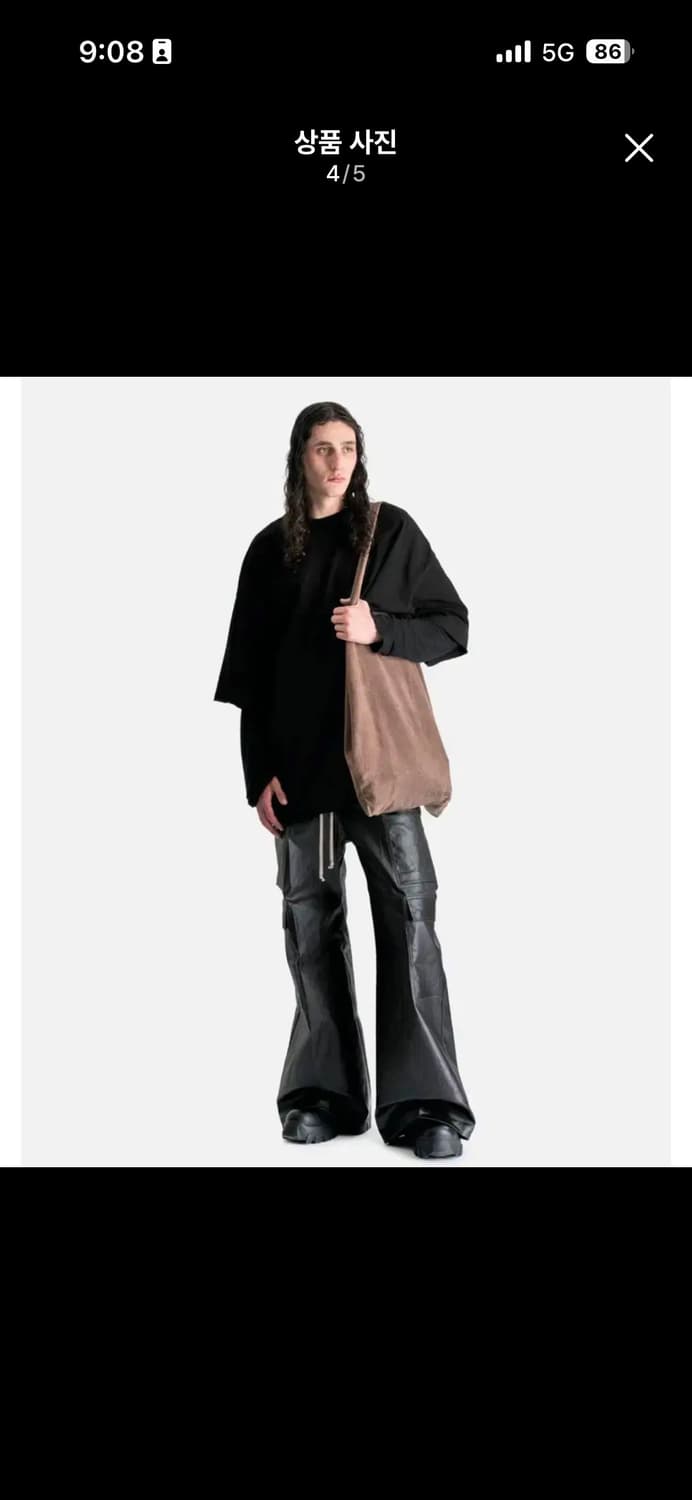 (54)릭오웬스 더블 카고 벨라 팬츠 상품이미지1