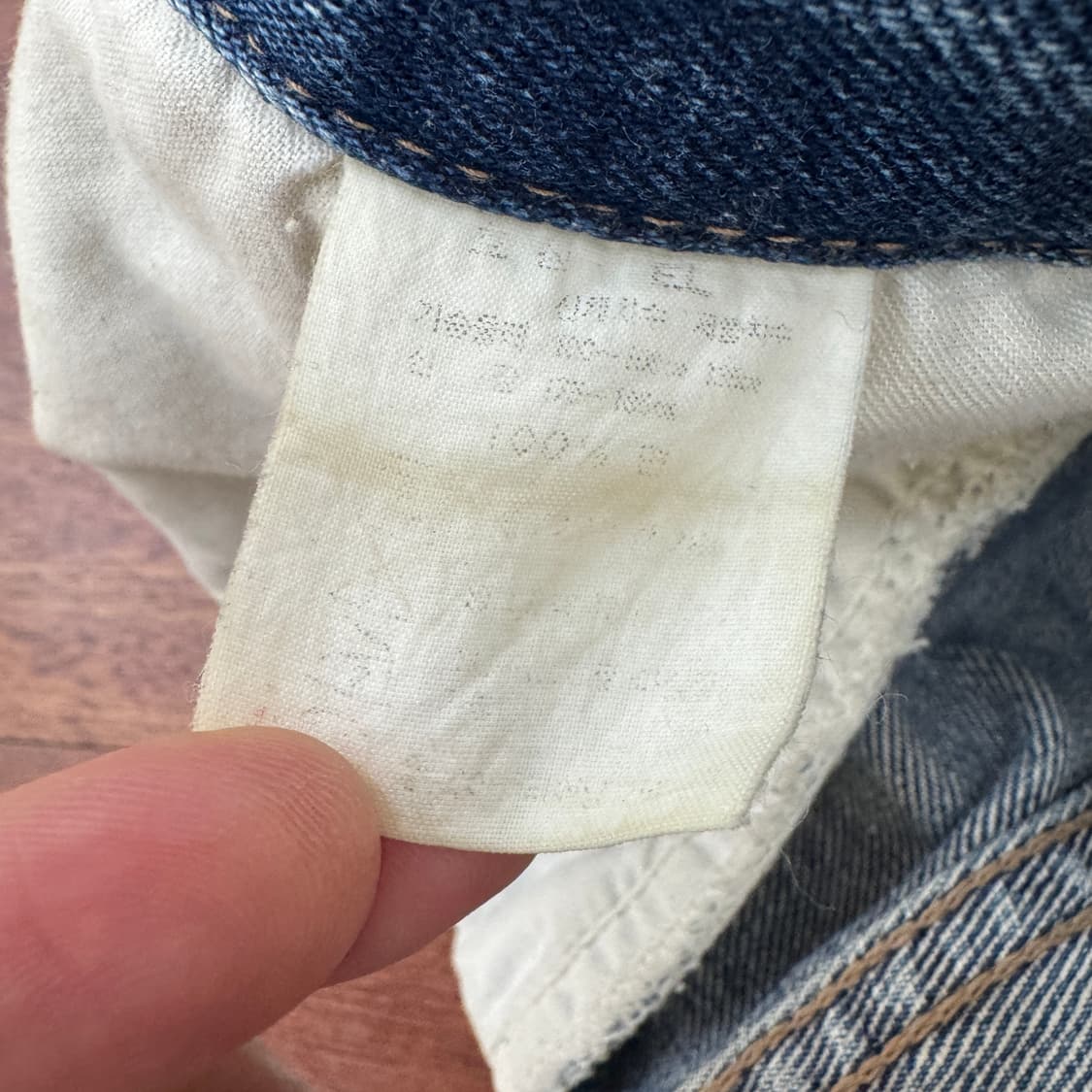 XL 리바이스 90s 1세대 데님자켓 상품이미지9