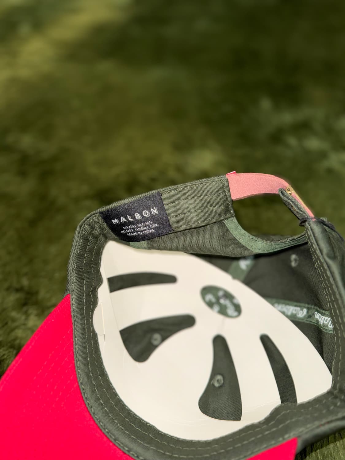 말본 골프 X 버드와이저 콜라보 캡 올리브 상품이미지5