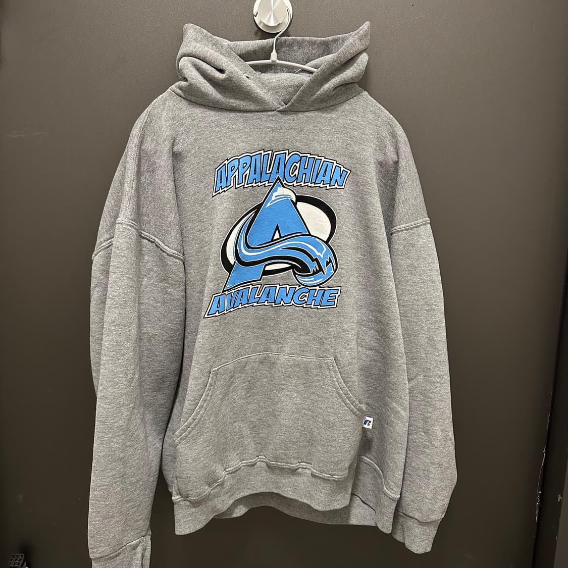 빈티지 러셀 스웻 후드티 그레이 L 상품이미지1