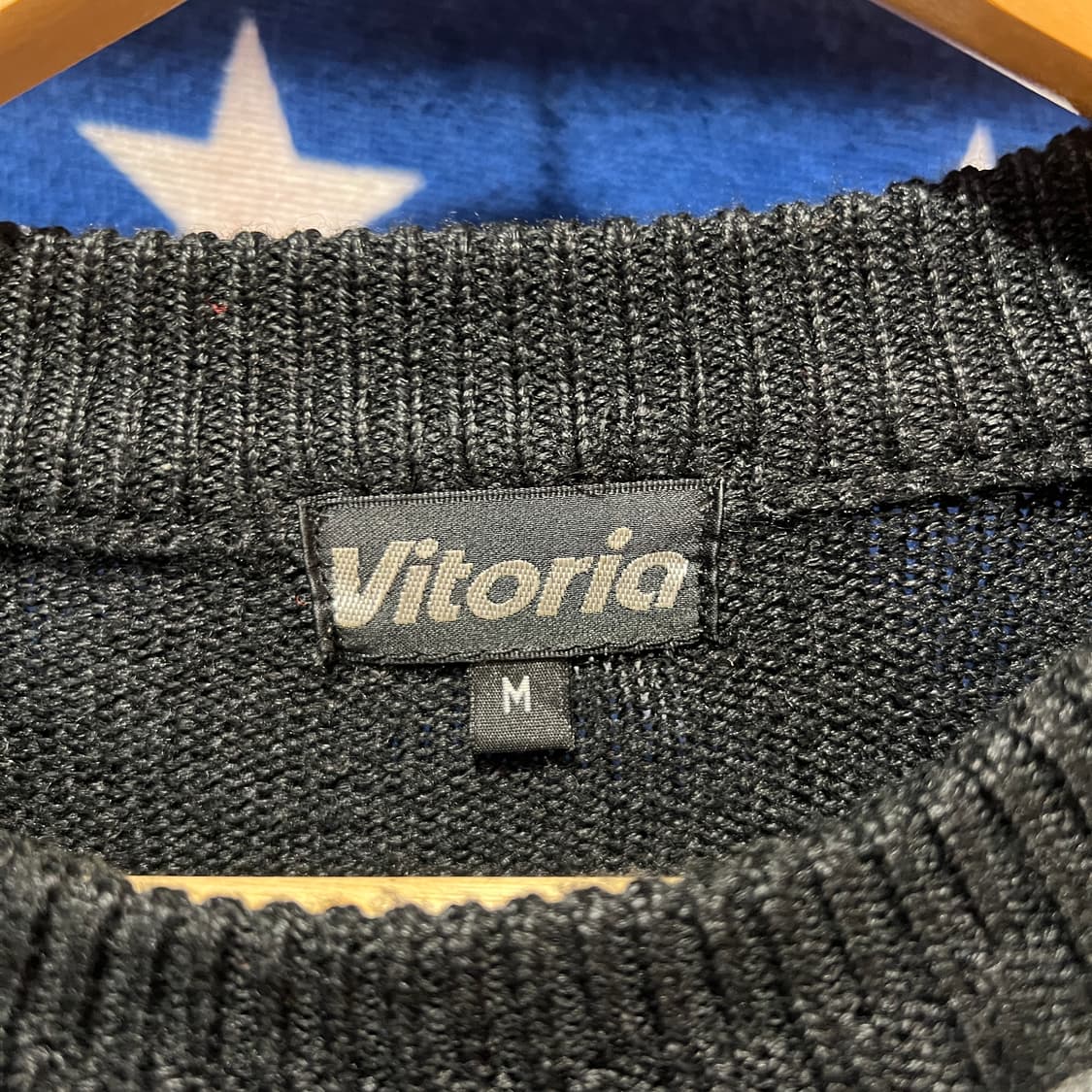 JPN Vitoria 패턴 케이블 니트 상품이미지3