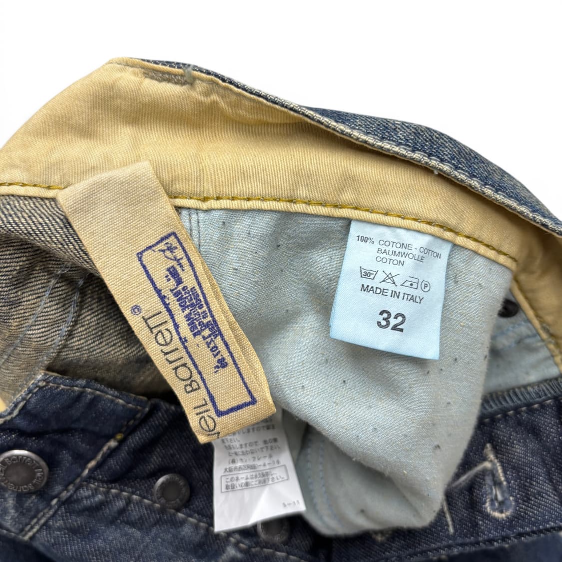 2004 닐바렛 사이드 집 데님 팬츠 상품이미지8