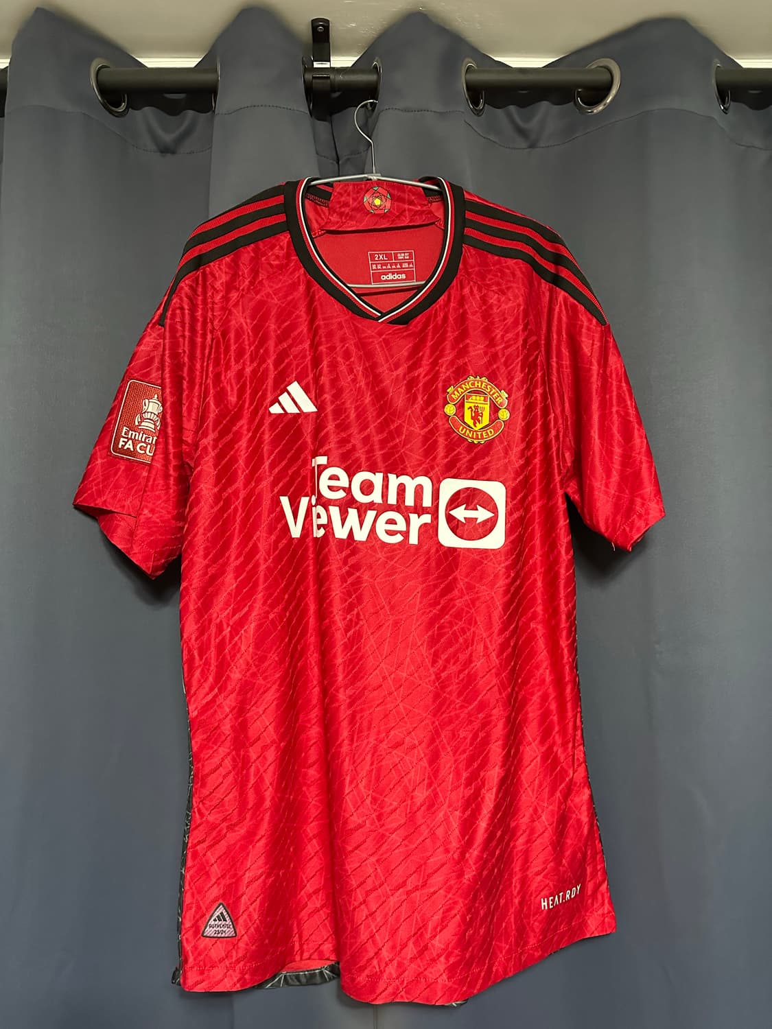 [2XL] 맨체스터 유나이티드 어센틱 가르나초 홈 유니폼 상품이미지1