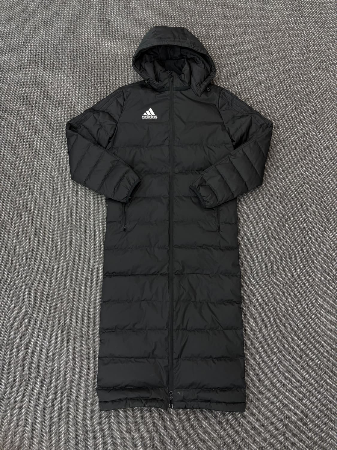 아디다스 경량 롱패딩 블랙  상품이미지1